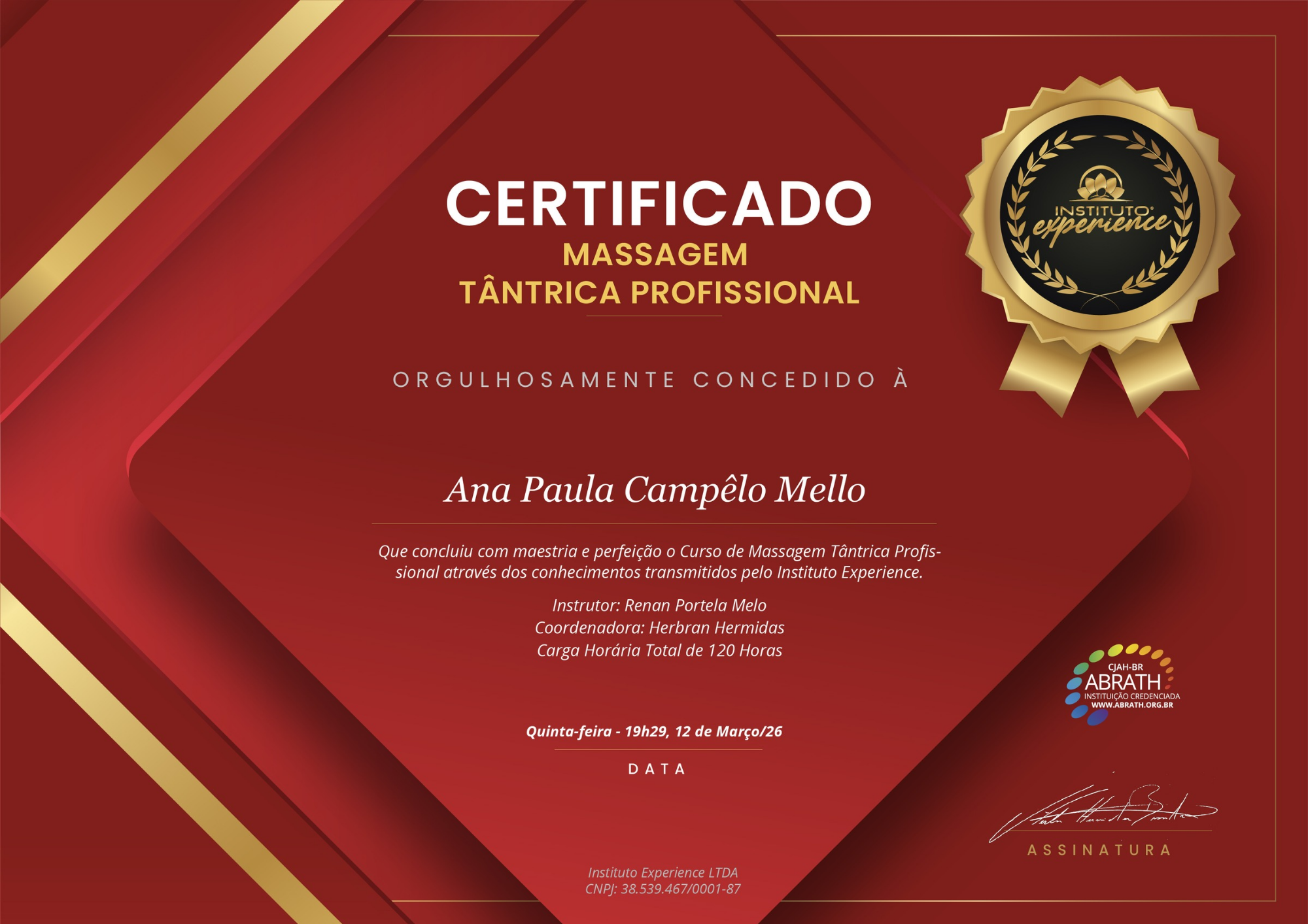 Certificado Profissional