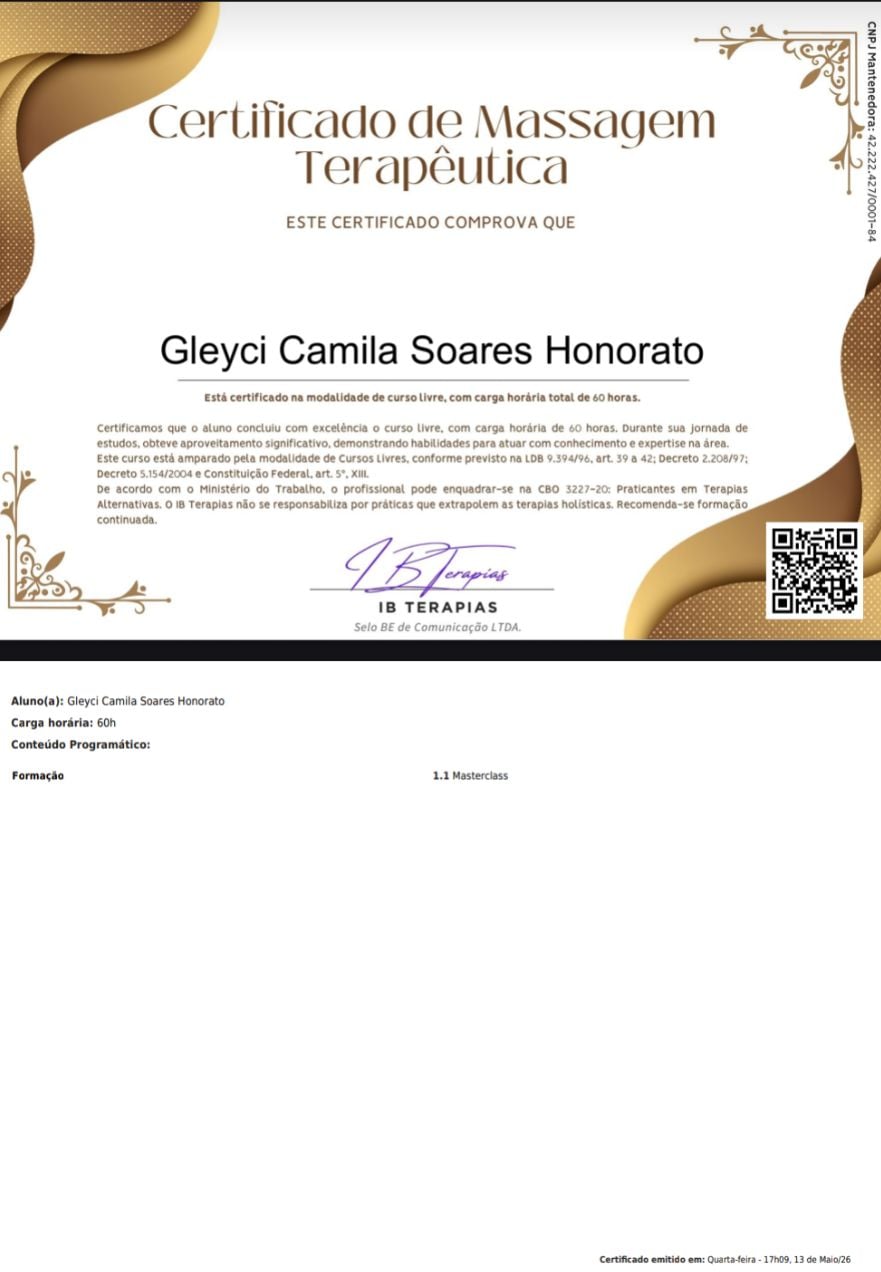 Certificado Profissional