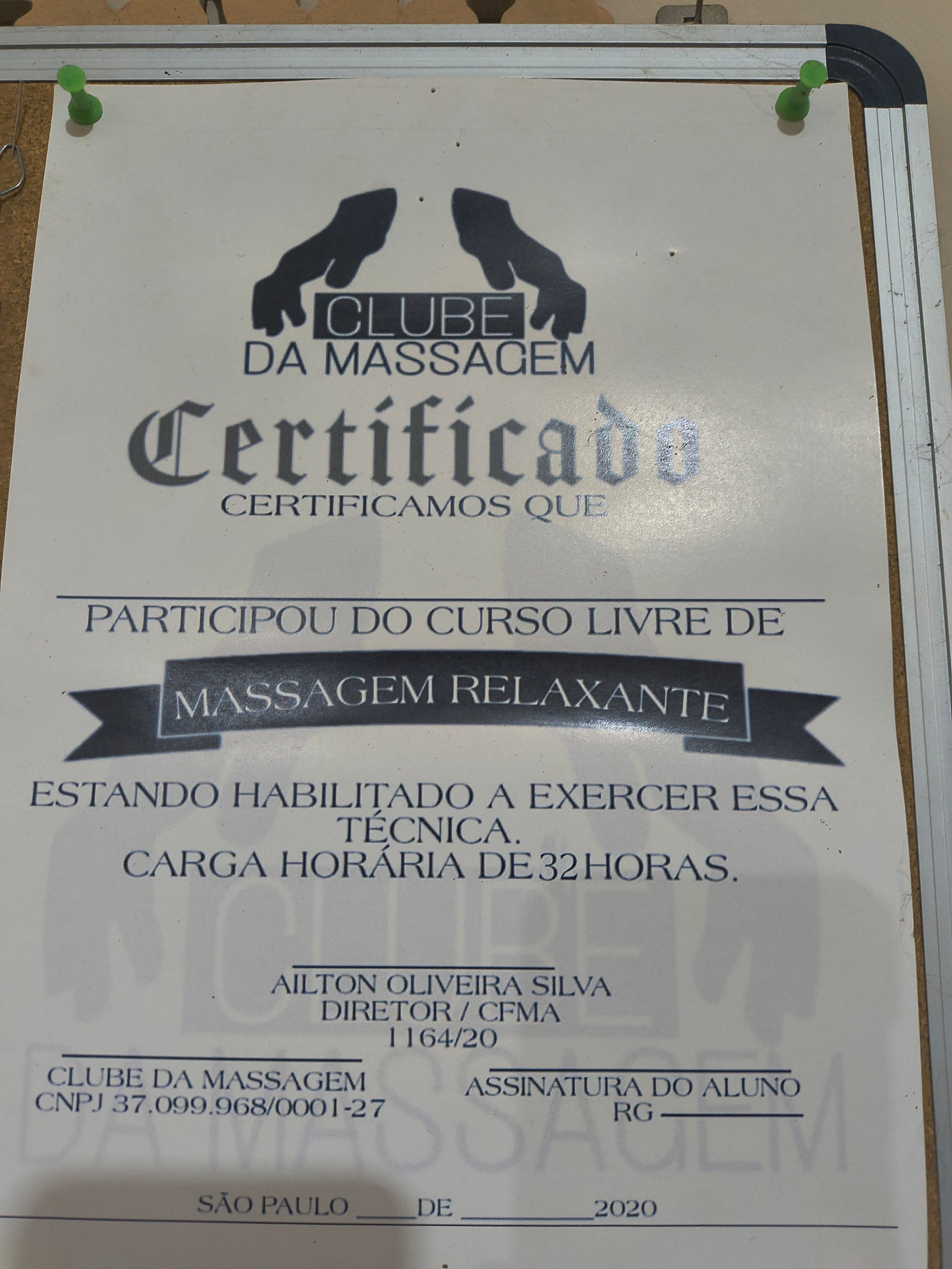 Certificado Profissional