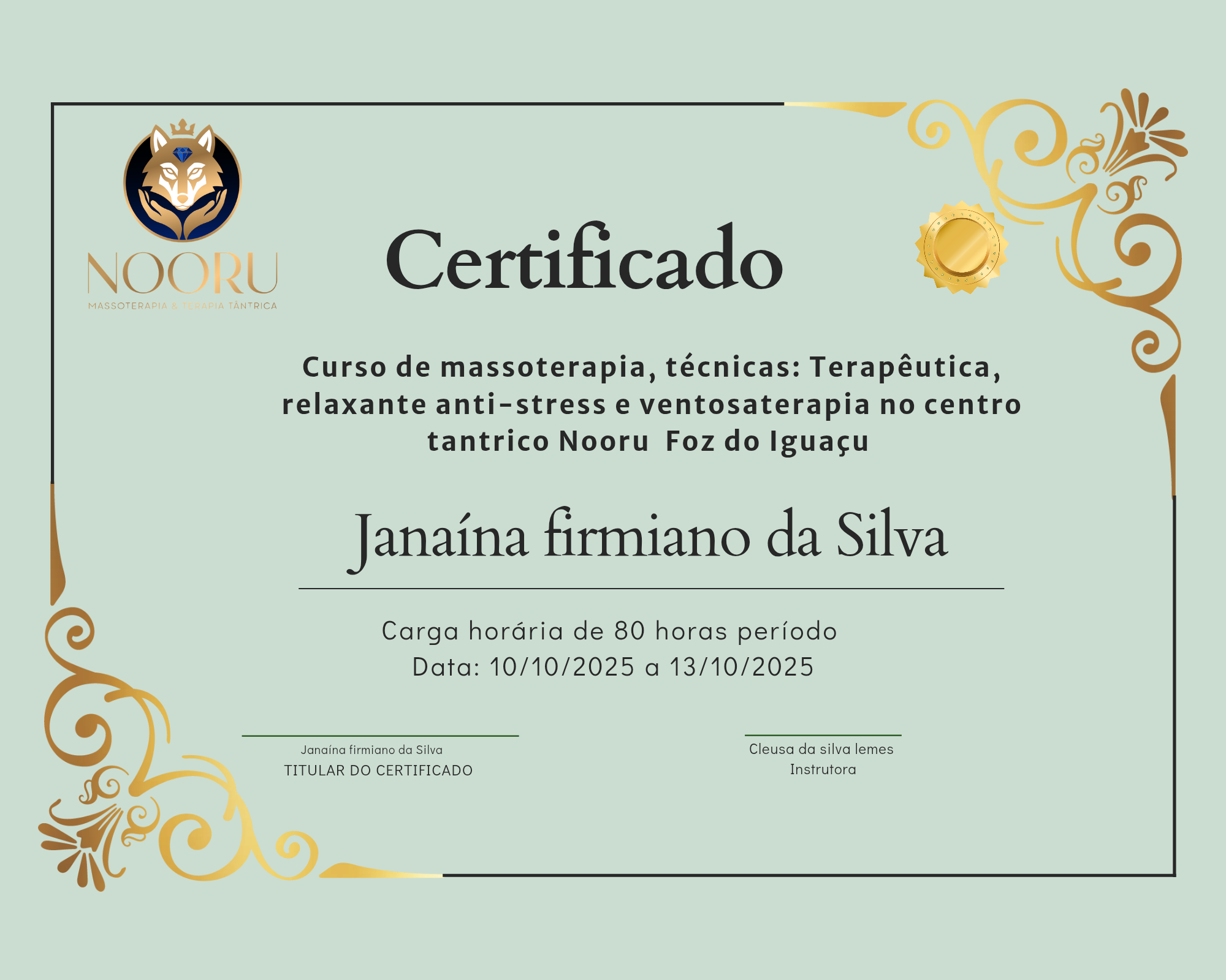 Certificado Profissional