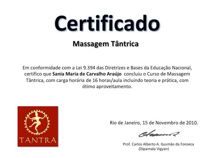 Certificado Profissional