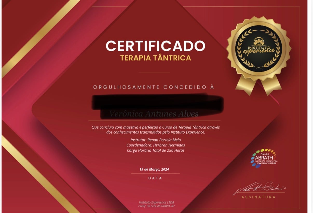 Certificado Profissional