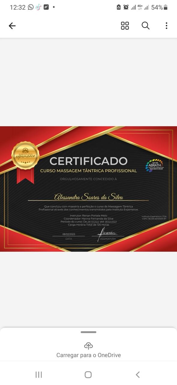 Certificado Profissional
