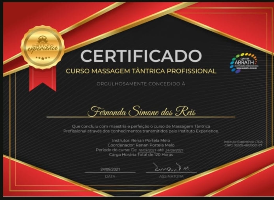 Certificado Profissional