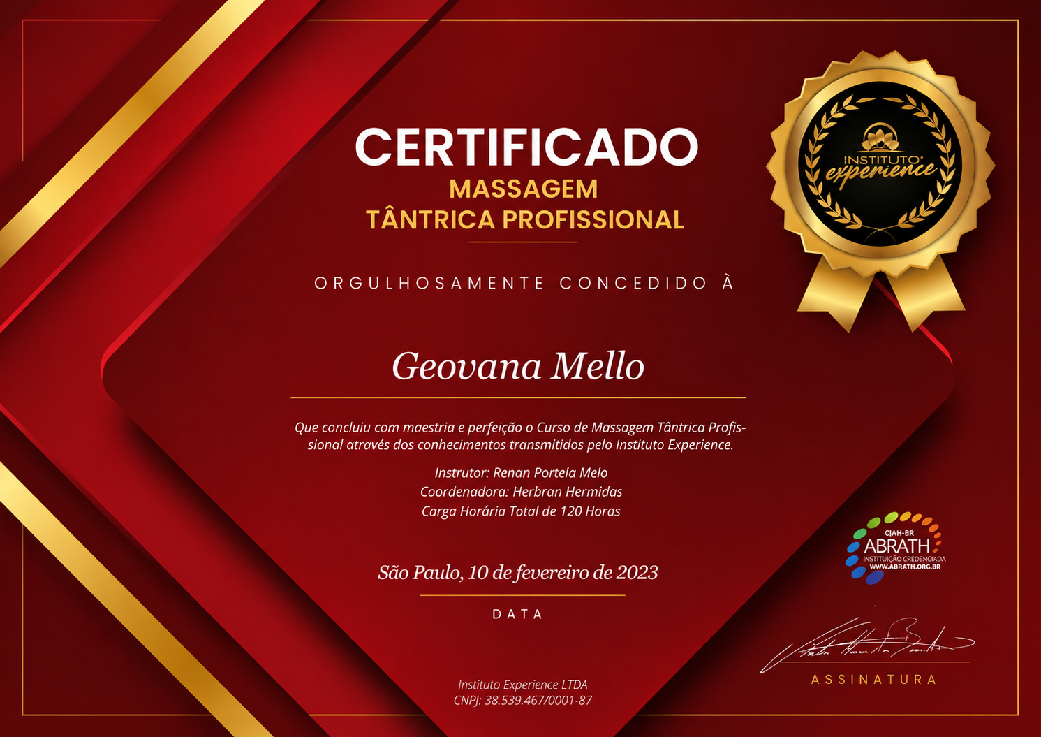 Certificado Profissional
