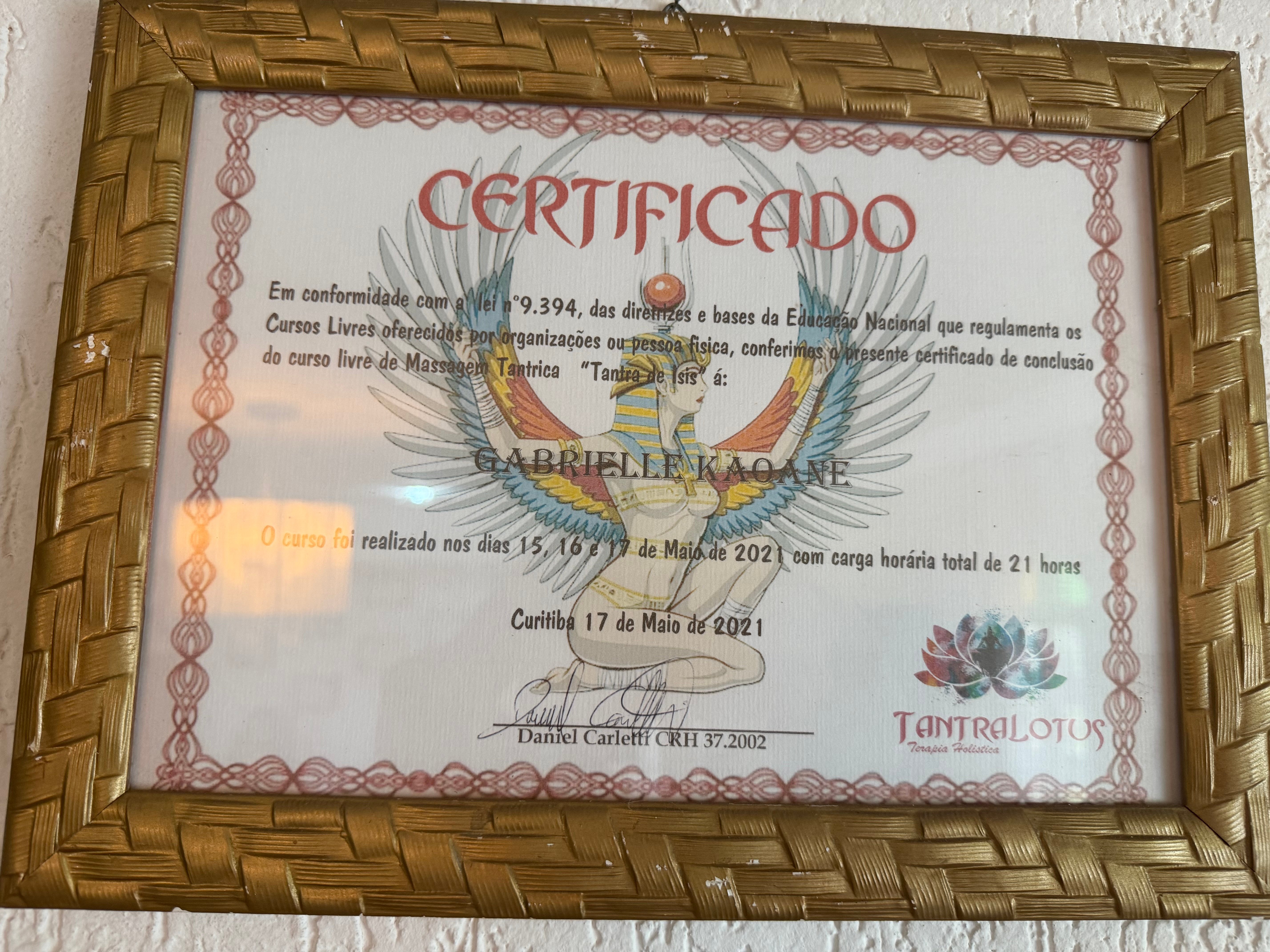 Certificado Profissional