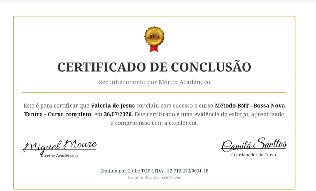 Certificado Profissional