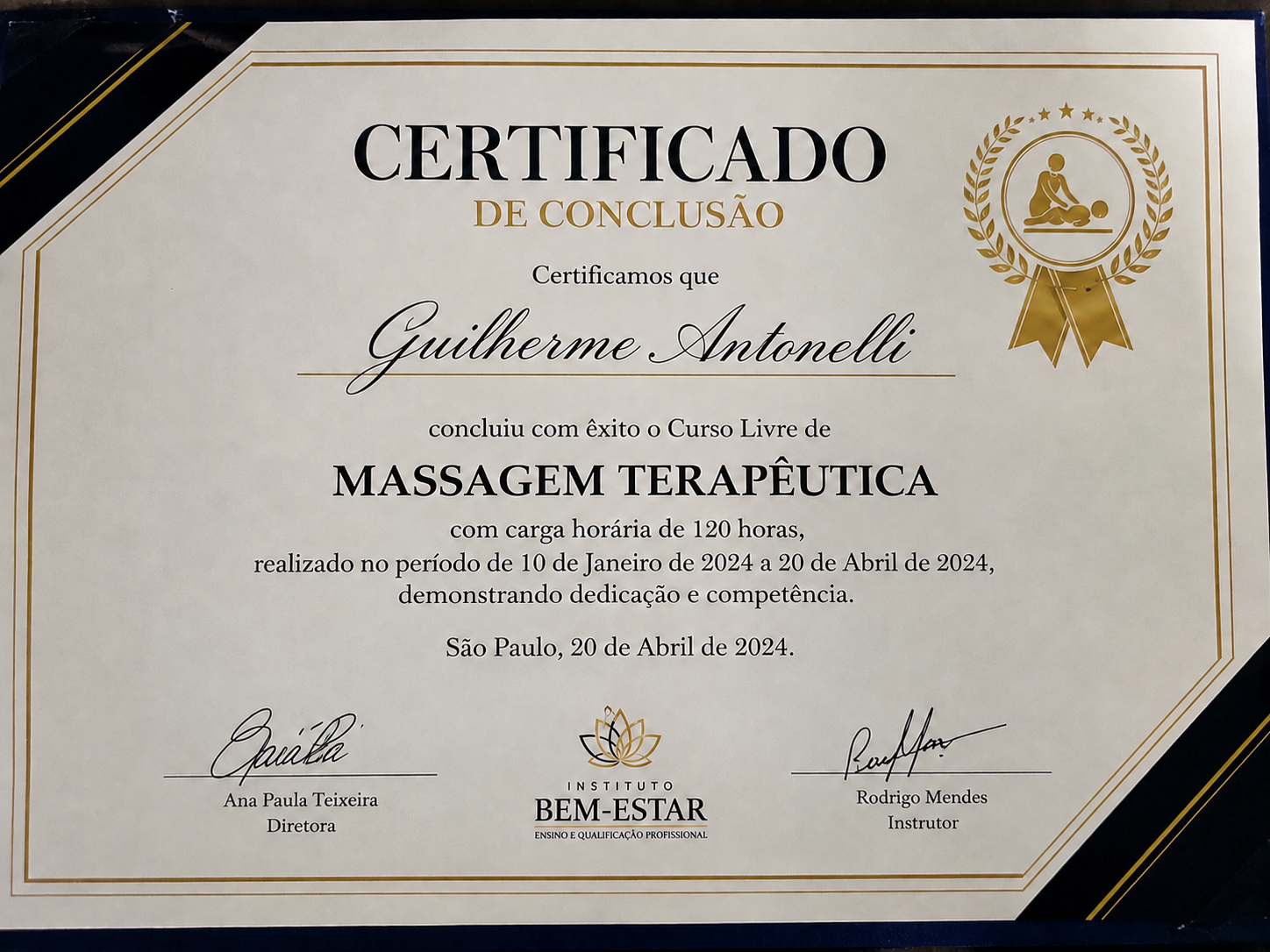 Certificado Profissional