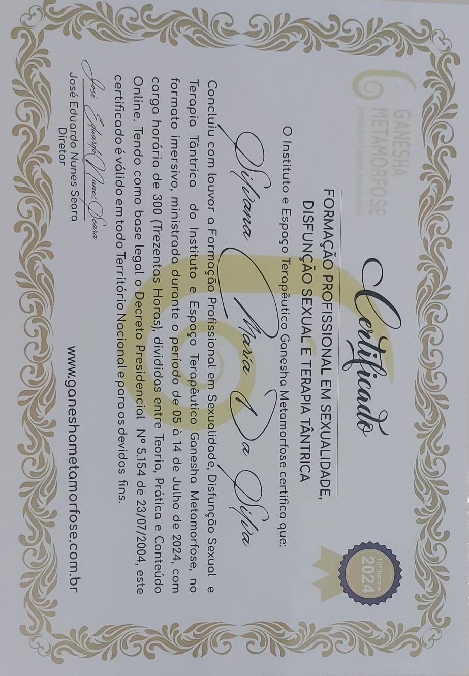 Certificado Profissional
