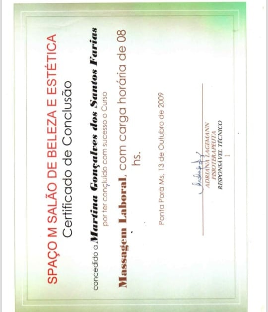 Certificado Profissional