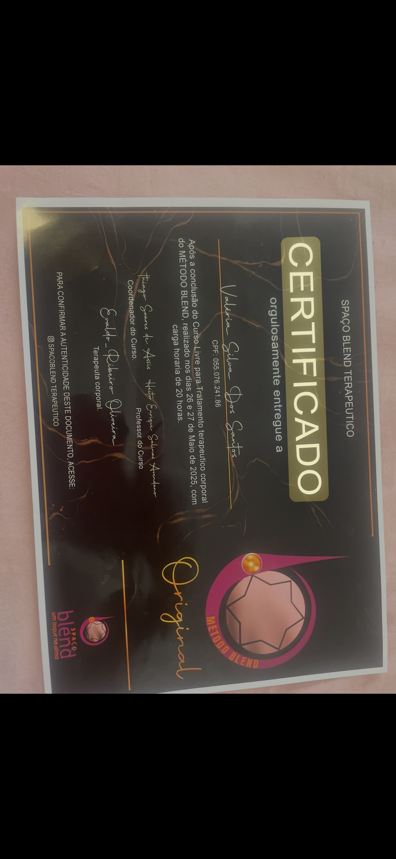Certificado Profissional