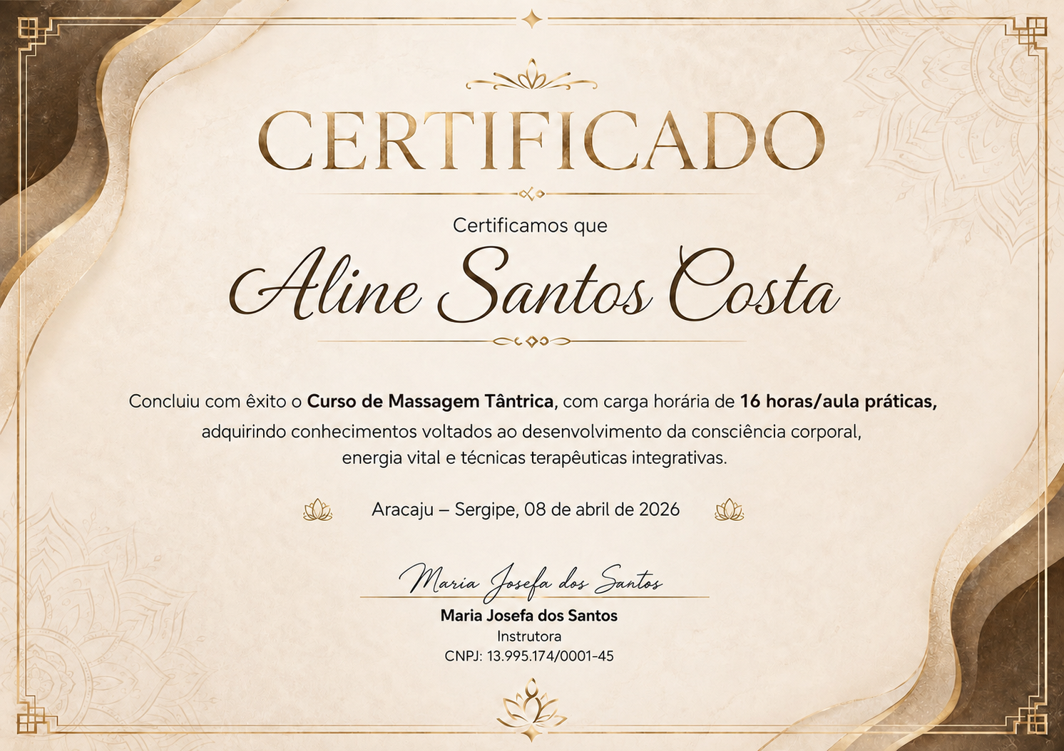 Certificado Profissional