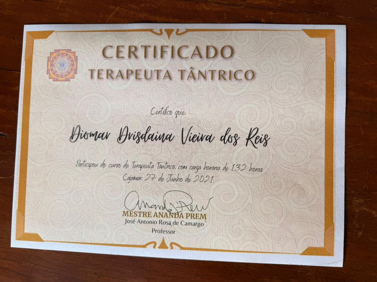 Certificado Profissional
