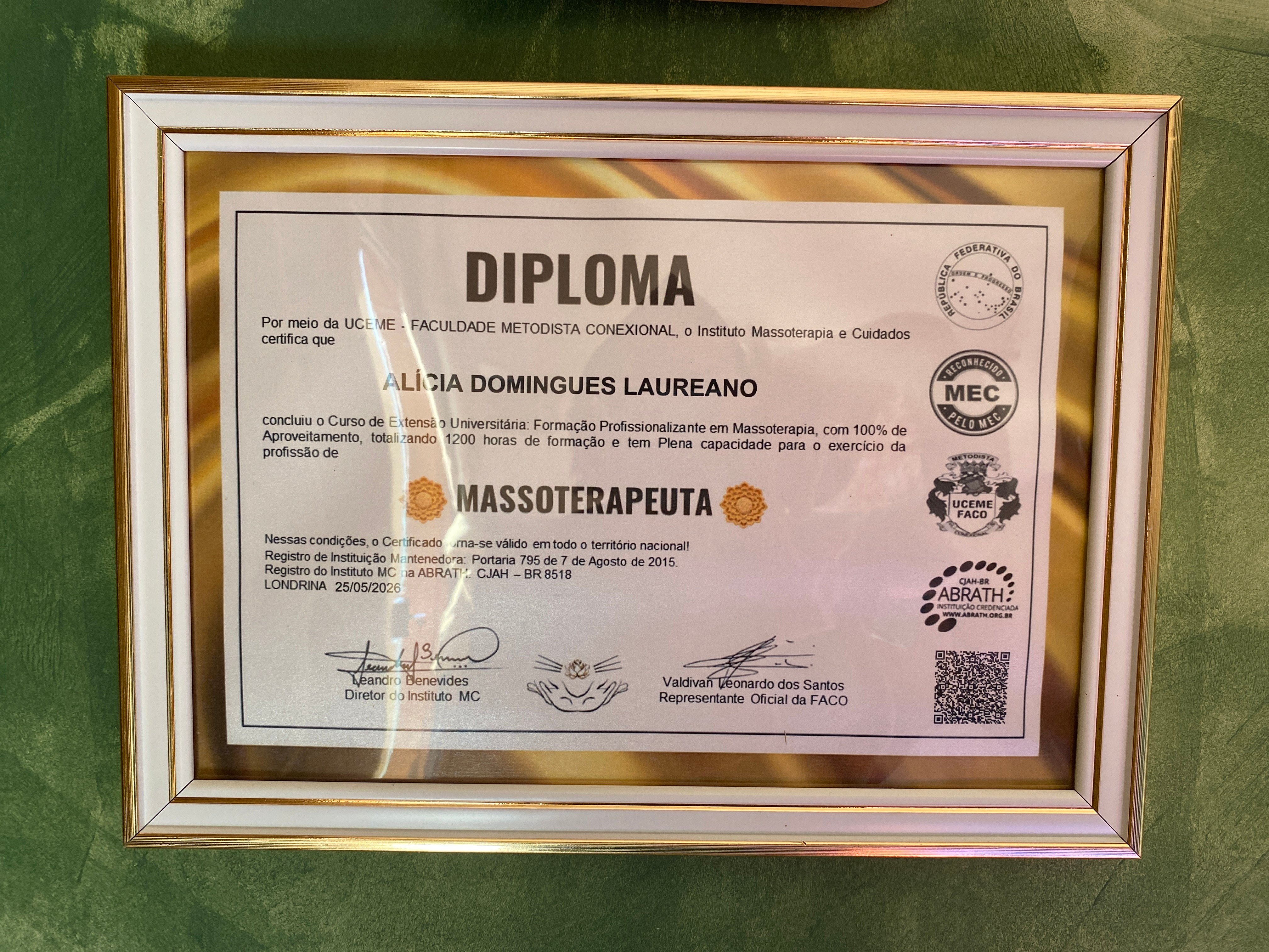 Certificado Profissional