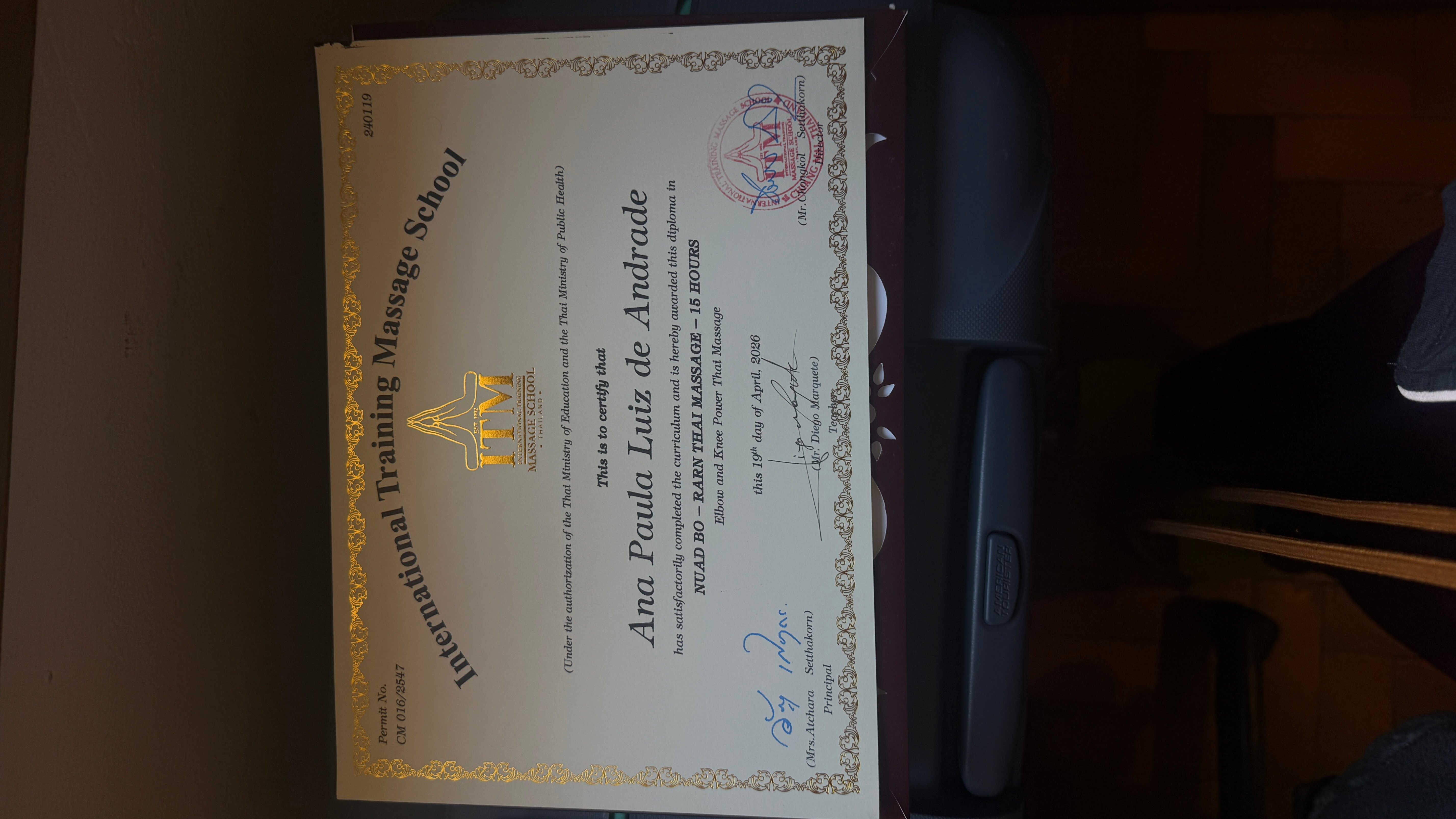 Certificado Profissional