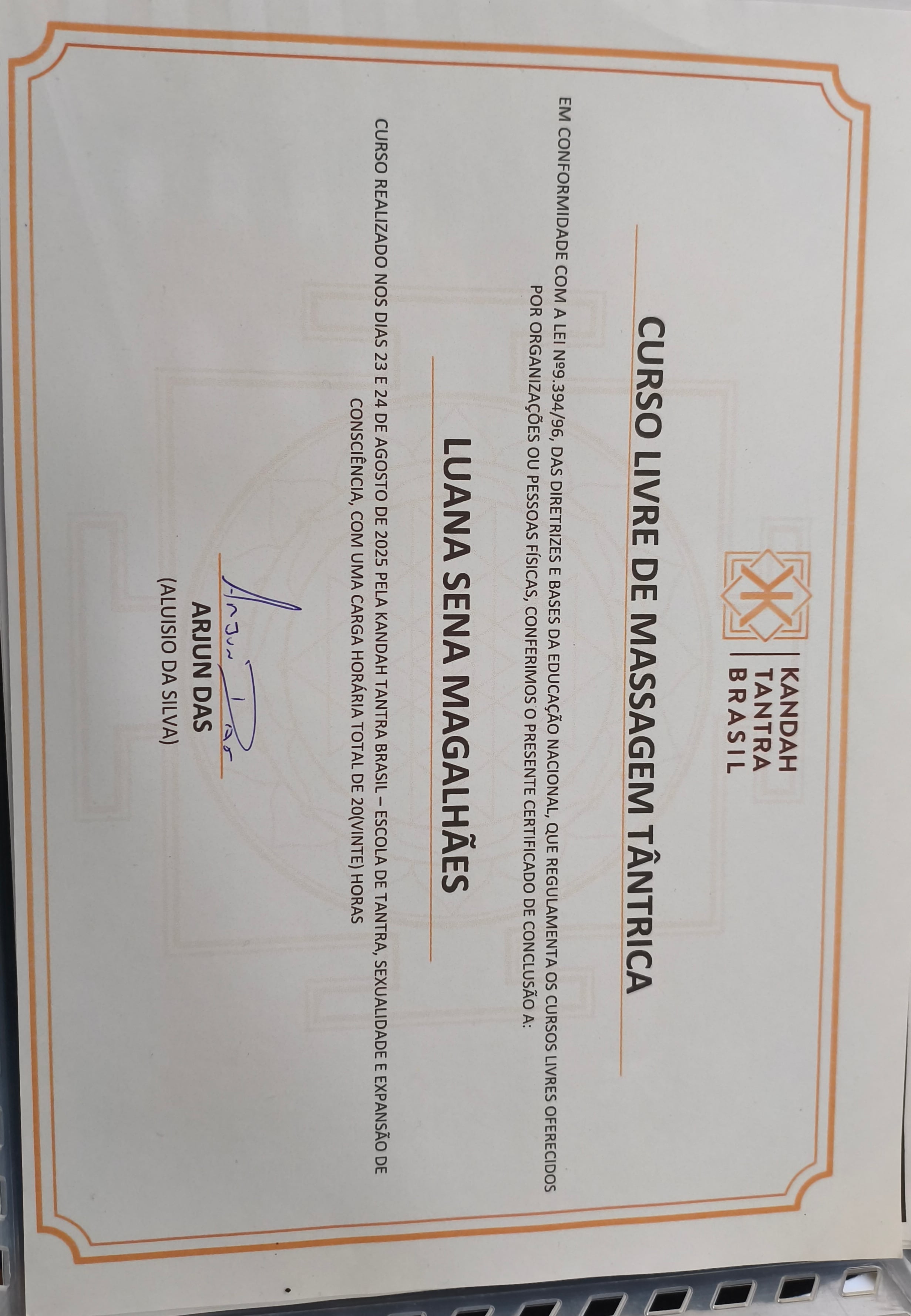 Certificado Profissional