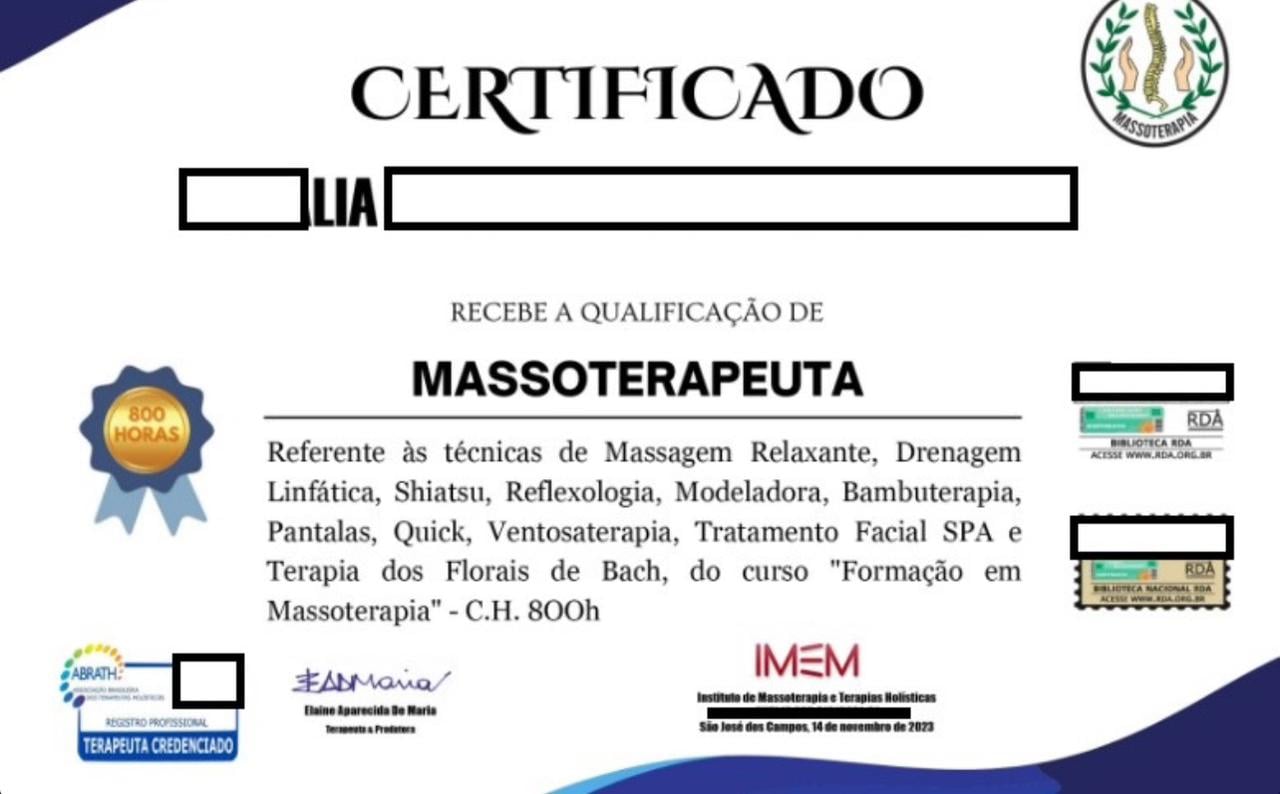 Certificado Profissional