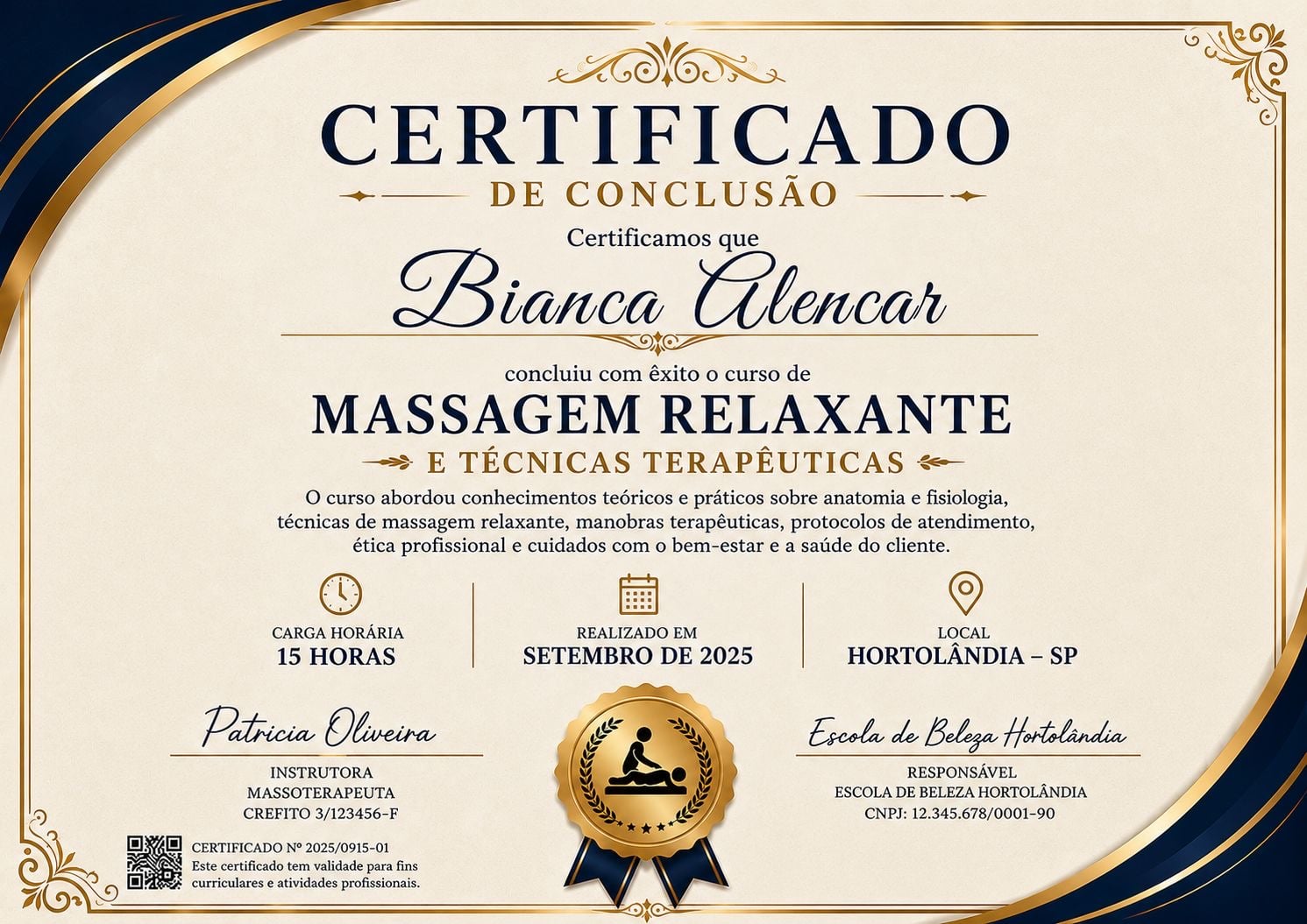 Certificado Profissional