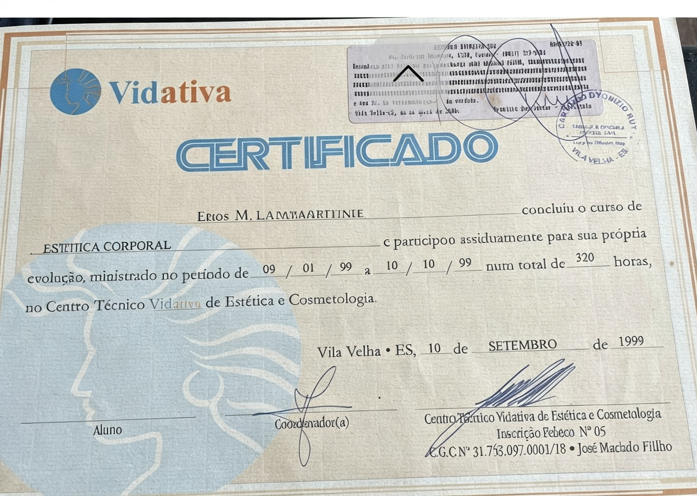 Certificado Profissional