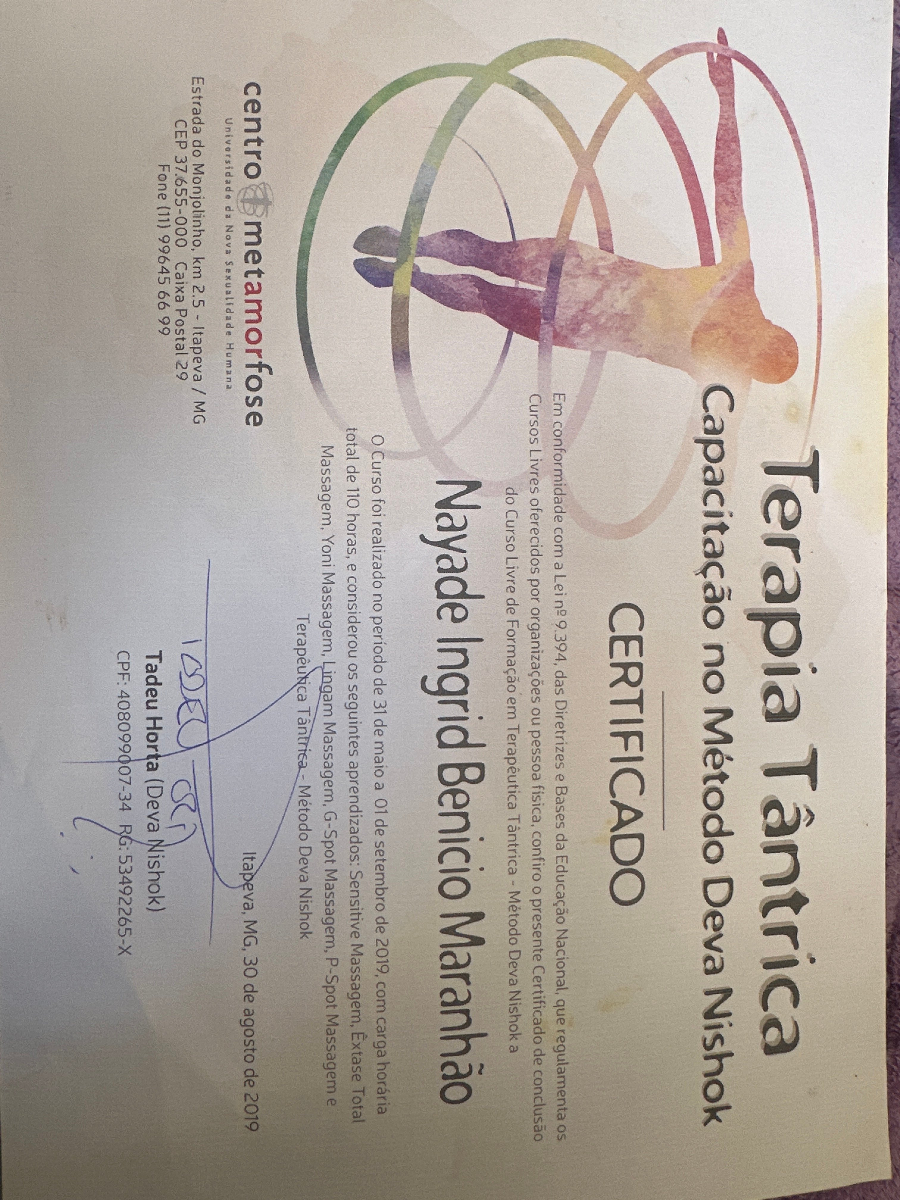 Certificado Profissional
