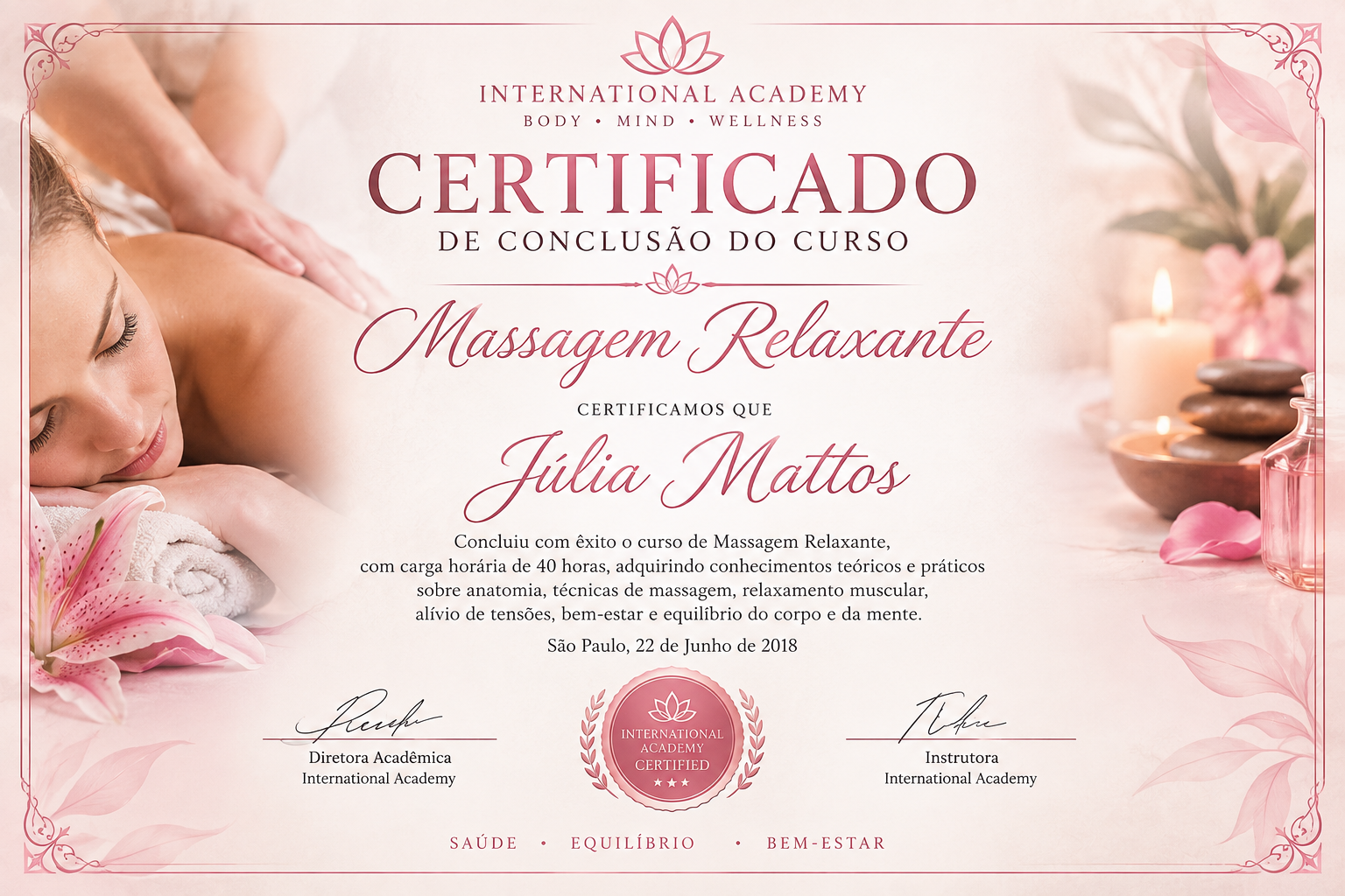 Certificado Profissional