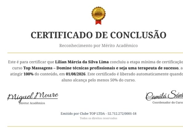 Certificado Profissional