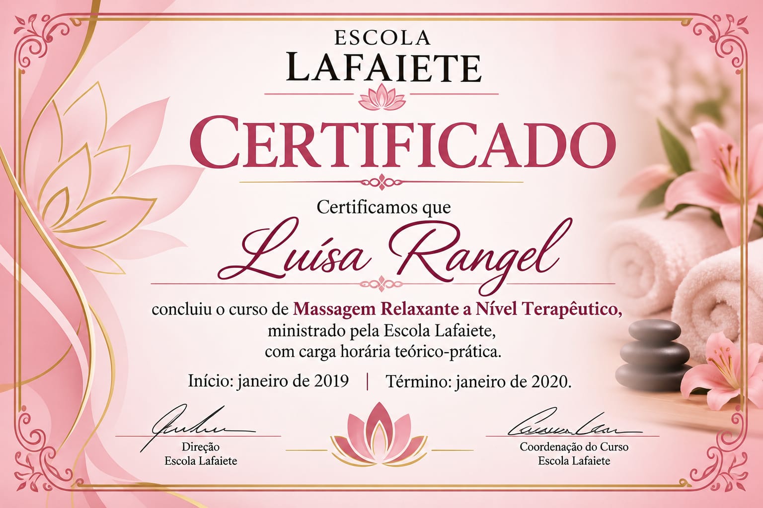 Certificado Profissional