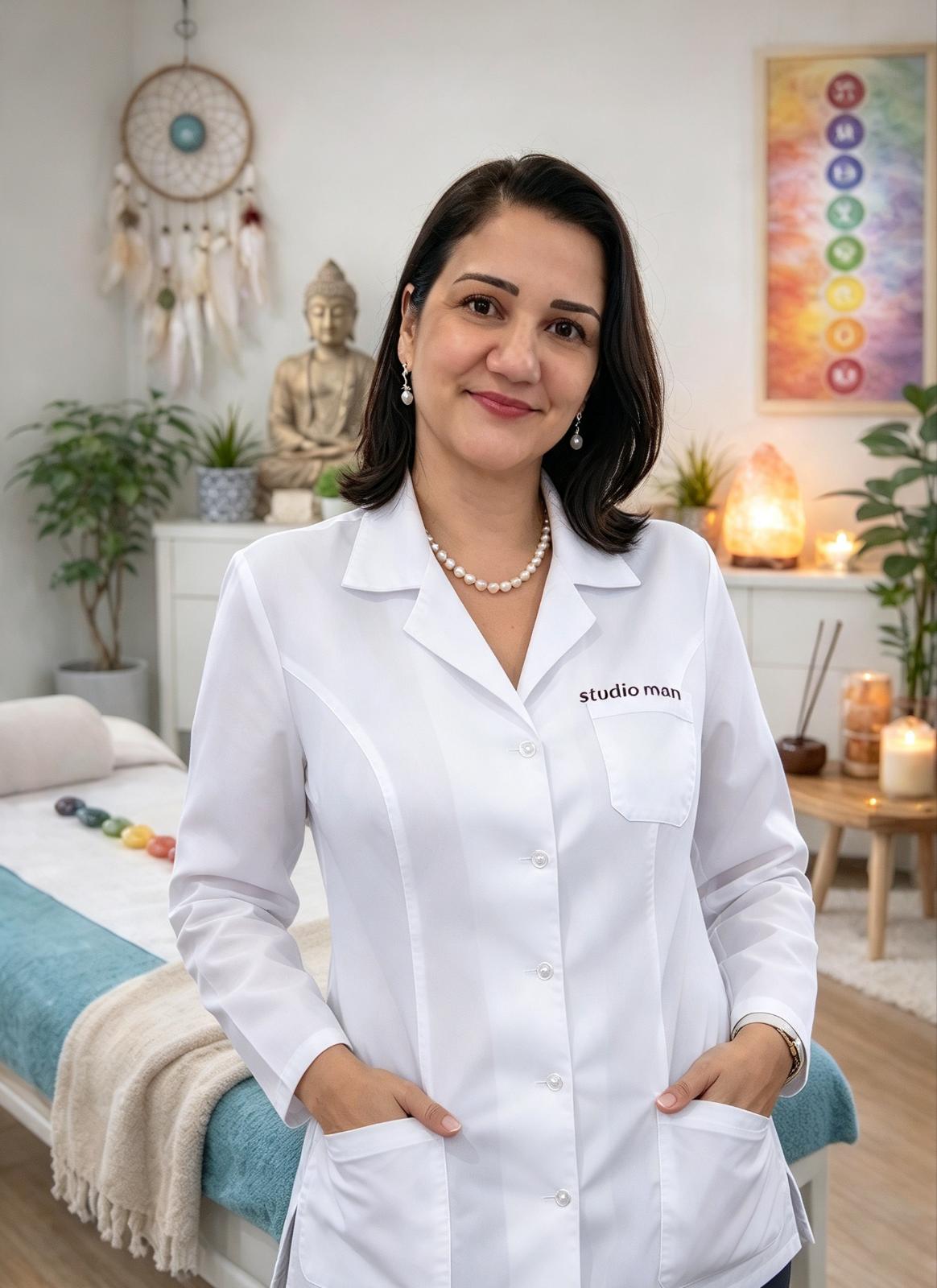 Atendimento com várias massagens e prostática.