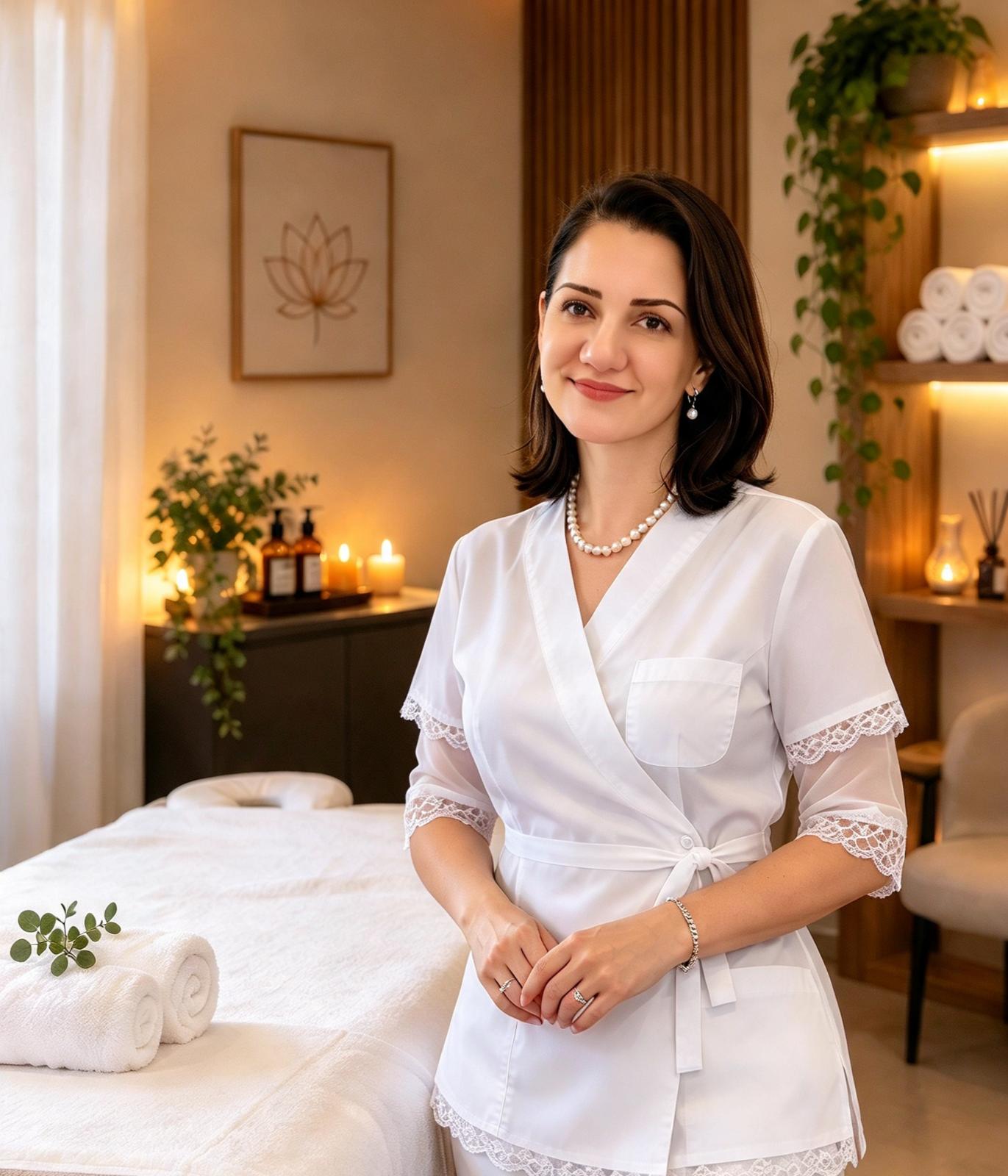 Atendimento com várias massagens e prostática.