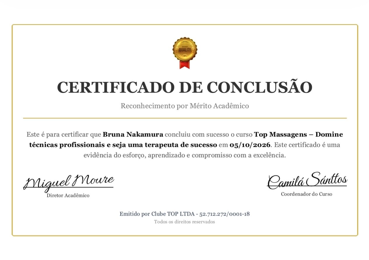 Certificado Profissional