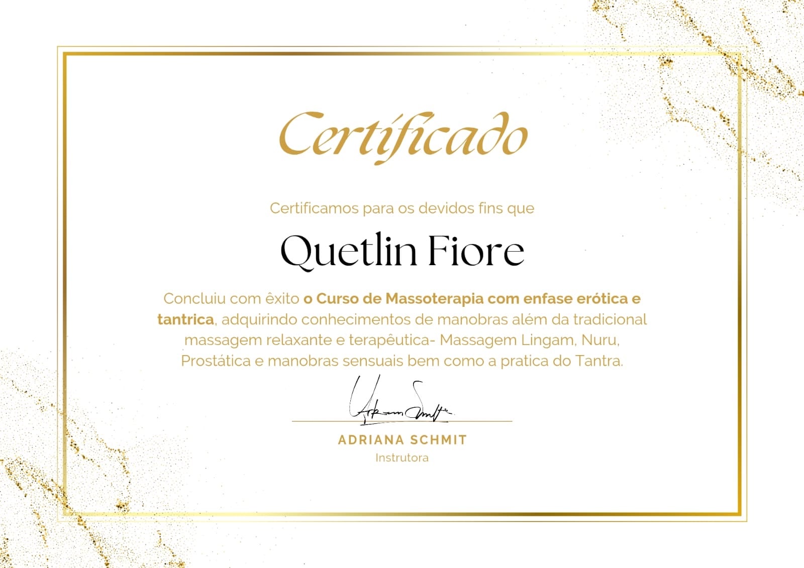 Certificado Profissional