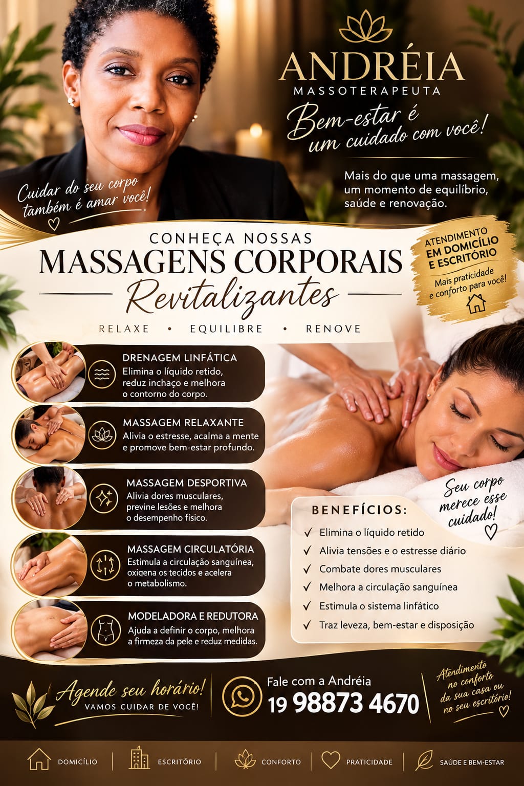 Mary e Andrea terapeuticas Massagem