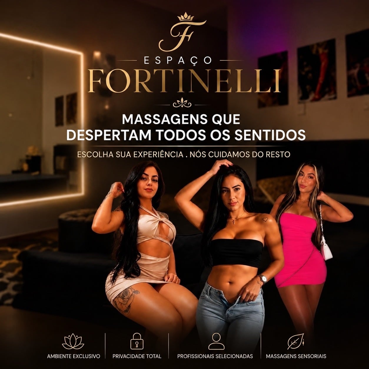 Espaço Fortinelli Massagem Tântrica, Nuru, Relaxante