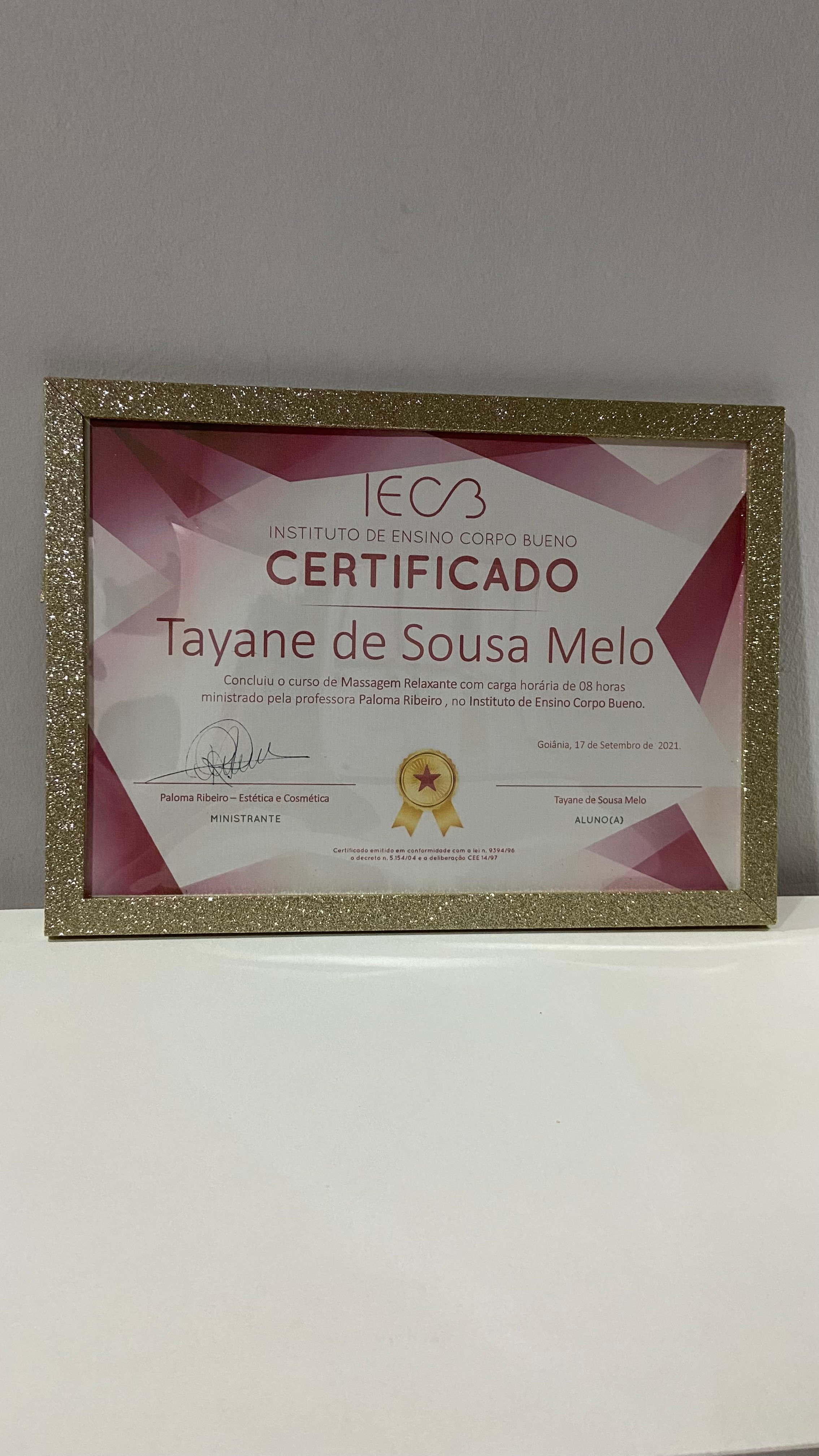 Certificado Profissional