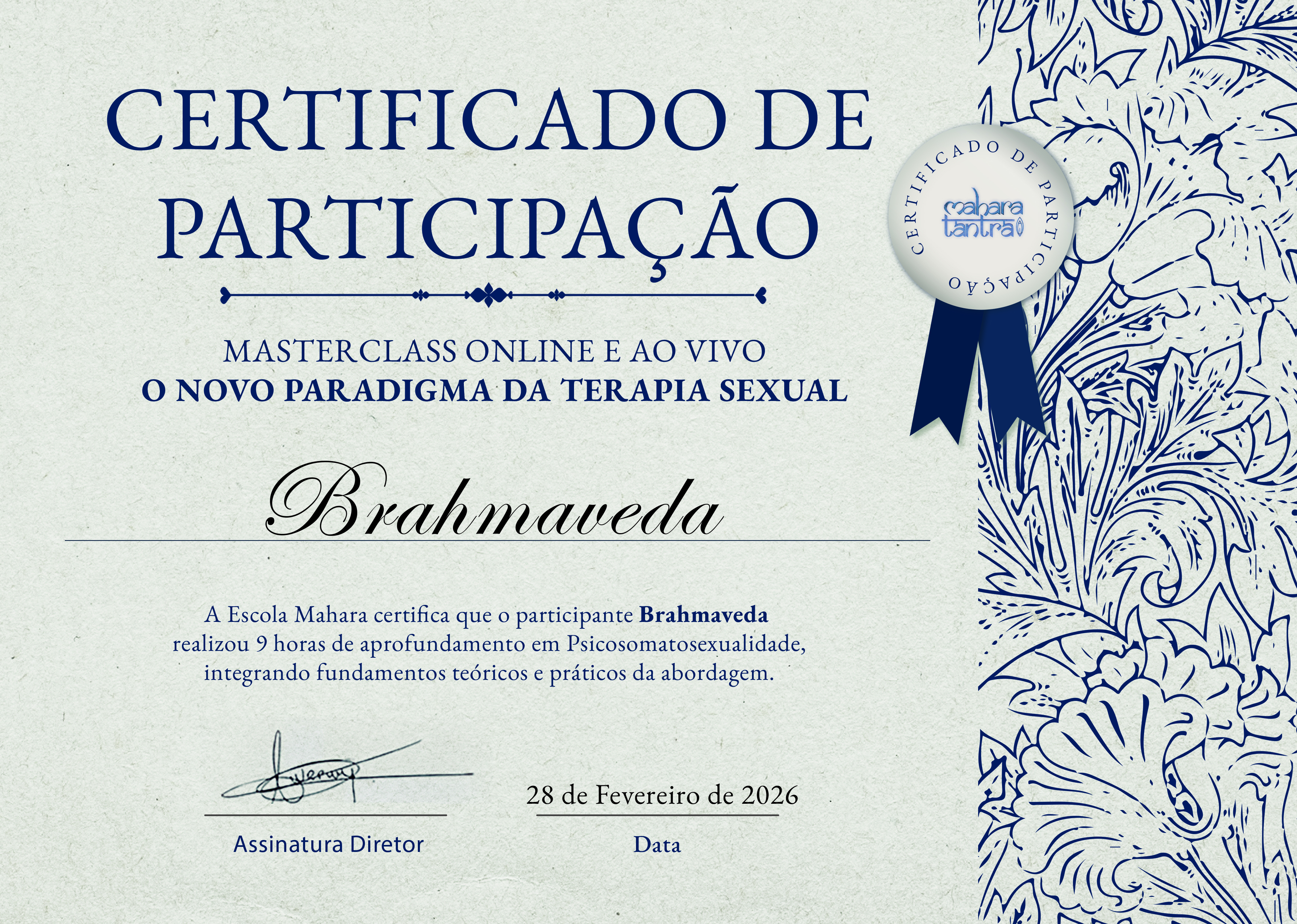 Certificado Profissional