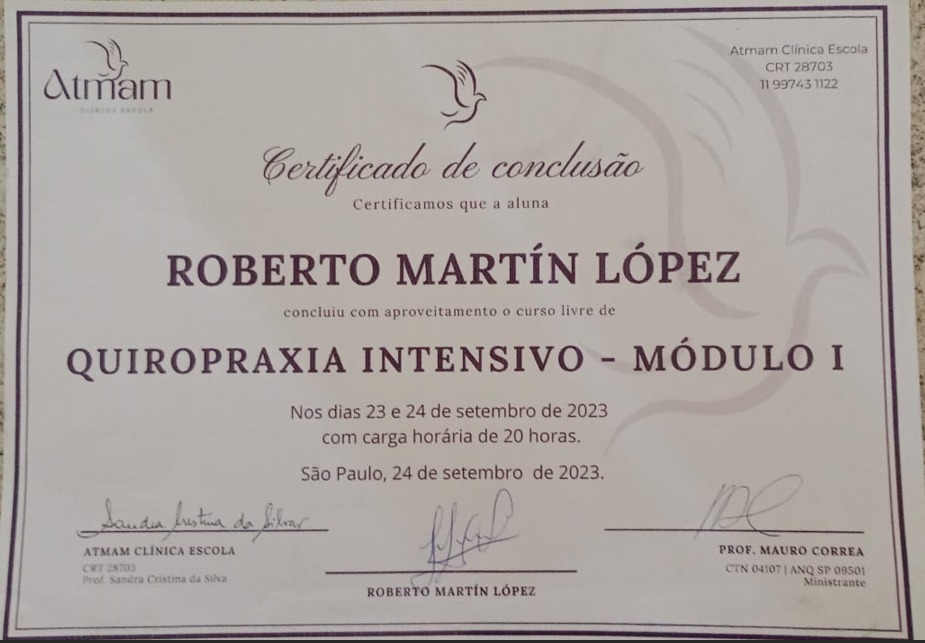 Certificado Profissional